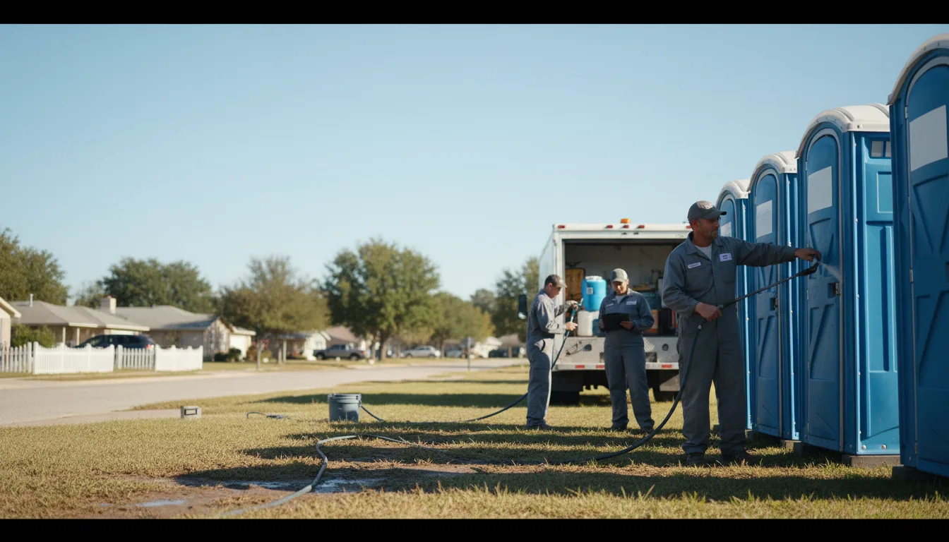 Long-Term Portable Toilet Rental in Prosperity, SC near me